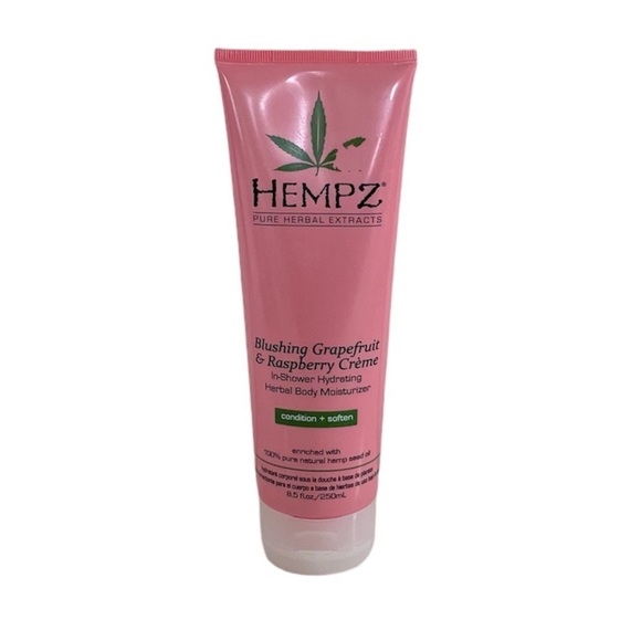 Hempz Blushing Grapefruit & Raspberry Crème IN-SHOWER Hydrating Body Moisturizer - Picture 1 of 9